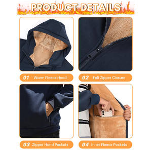 Sudaderas de Invierno Personalizables de Alta Calidad para Hombre, Sudaderas con Capucha con Estampado de Moda y Bordado, Diseño Digital - Product Image 5