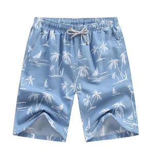 Short imprimé d'été de haute qualité pour hommes 100% maille de polyester Logo personnalisé séchage rapide décontracté taille moyenne grande taille Style de base - Product Image 5