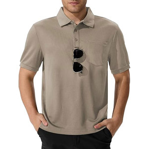 Casual Wears Button Design Business Man Summer Outdoor New Style Short Sleeved Good Selling <b>Polo</b> <b>Shirts</b> - Product Image 2