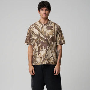 Ropa a granel, camiseta informal de buen diseño para hombre, ropa de calle, Camiseta cómoda de alta calidad con estampado de logotipo personalizado de gran tamaño para hombre - Product Image 3