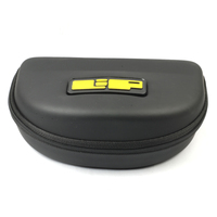 Étui rigide pour lunettes de cyclisme en EVA personnalisé de haute qualité avec fermeture éclair, couleur et design personnalisés, OEM/ODM disponible, 18,5x12x6,5cm