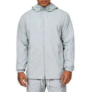 Veste de sport softshell pour homme, imperméable, coupe-vent, respirante, randonnée en plein air, polyester, veste légère à capuche, design personnalisé - Product Image 3