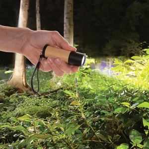 Sustainable Outdoor <b>Lighting</b> Supply RCS <b>Bamboo</b> Flashlight Recycled Plastic Gadgets - Product Image 4