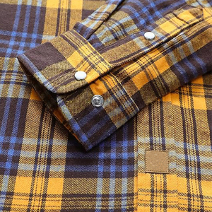 Nueva Camisa de Franela para Hombre Cosida a Medida, Antiarrugas, Transpirable, de Alta Calidad, con Precio de Mayoreo - Product Image 5