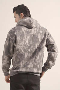 เสื้อฮู้ดดี้ผ้าฟลีซ 300 กรัม ทรงปกติ ผ้าฝ้ายออร์แกนิค 100% สไตล์วินเทจ แนวสตรีท  ซิปหน้า  งานพิมพ์ลายนูน  ป้องกันรอยยับ - Product Image 3