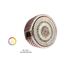 Posavasos de ratán Natural hecho a mano respetuoso con el medio ambiente, tapete tejido resistente al calor, decoración de mesa para cocina y comedor - Product Image 4