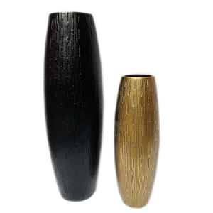 Pièce de temps or Vases à fleurs en métal aluminium poli miroir Vase à fleurs Supports pour mariage - Product Image 6