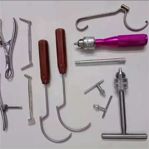 Instruments chirurgicaux orthopédiques vétérinaires de haute qualité, de qualité chirurgicale, manuels, autoclavables, en acier inoxydable, 9 pièces par SurgiRight - Product Image 5