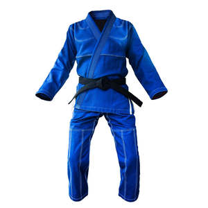 Kimono de jiu jitsu bordado de calidad superior con estructura duradera de diseño único y estilo de ajuste profesional - Product Image 2