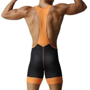 Body Deportivo sin Mangas para Hombre, Ajustado, Singlet de Lucha, Mono Deportivo, Leotardo, Ropa Interior, Ropa Deportiva, Gimnasio, Entrenamiento, Verano - Product Image 5