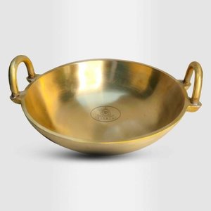 Ustensiles de cuisine en laiton martelé, fabricant indien dans la dernière marmite de cuisine pour la maison utilisation d'hôtel en gros - Product Image 2