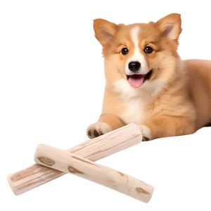 Juguete Masticable de Madera de Olivo para Perros, Soporte Sostenible para la Dentición, Solución para el Cuidado Bucal de Mascotas, Palo de Madera Resistente para Mascotas - Product Image 1