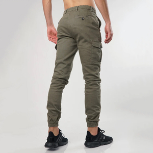 Pantalones cargo de tendencia superior para hombre con tarifa al por mayor, pantalones cargo cómodos transpirables ligeros hechos a medida de alta calidad, precio barato - Product Image 4