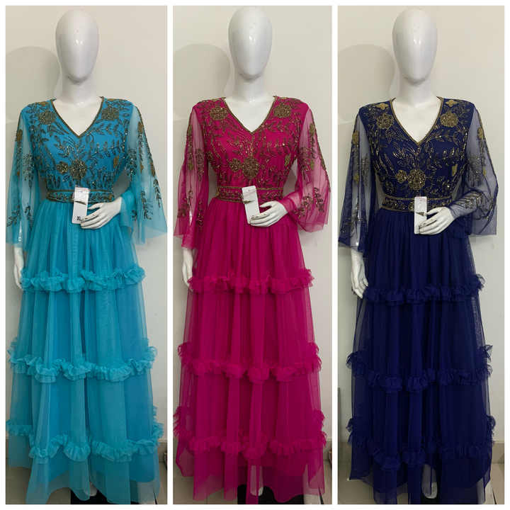 2025 Suspender Party Sequin Women's Evening Dress Long Sleeves Flare Net Wedding Outfit Club Party Wear Sexy Fashion Prom Dress