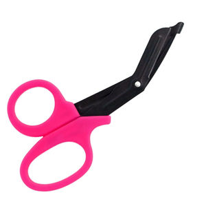 Tijeras para traumatismos para zurdos de alta calidad, tijeras de vendaje de acero inoxidable de grado Industrial, borde dentado liso para uso quirúrgico - Product Image 2