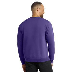 OEM Men Pullover Sweatshirt Soft Fleece Cotton Polyester Blend Casual <b>Crewneck</b> Top for Streetwear and Winter - Product Image 5