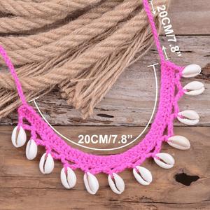 Collier court décontracté style hawaïen européen et américain 2025, fait main en coquillage, accessoires de mode transfrontaliers - Product Image 2