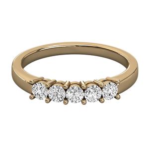 Bague de fiançailles en or 18 carats pour femme, taille petite, avec halo de moissanite taille brillant rond, pour mariage ou fête, importée d'Inde - Product Image 4