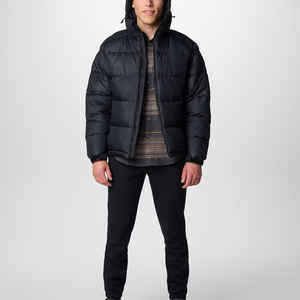 Chaqueta Acolchada Personalizada para Hombre, Cuello Alto, Casual, Cálida para Invierno, Repelente al Agua, Reversible, Cierre de Cremallera, Nailon/Poliéster - Product Image 3