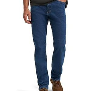 Jeans pour homme coupe classique avec taille confortable et extensible – Pantalon en denim extensible pour un usage quotidien décontracté, durable et confortable toute la journée - Product Image 4
