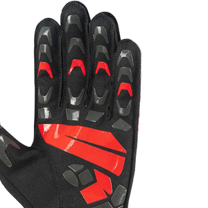 Gants de course en cuir de haute qualité meilleure conception unisexe demi-doigts gants de moto imperméables hiver Standard gants de course - Product Image 5