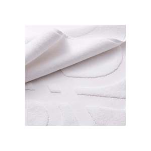 Be-1370-Wh 100% Cotton White 50x80 cm <b>Bathroom</b> <b>Mat</b> Towel - WHITE - Product Image 2