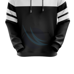 Custom Men Hoodie Oversized Pullover With Pocket Soft Fleece Lined Winter Warm Casual Streetwear Long Sleeve <b>Hoodies</b> - Product Image 3