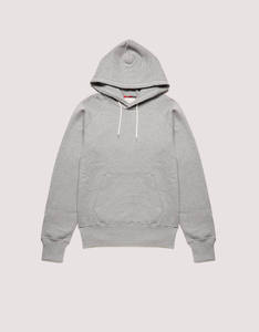 Sweat à capuche en molleton gris basique pour homme, manches longues, chaud pour l'hiver, streetwear, avec cordon de serrage, motif imprimé, 100% coton - Product Image 2