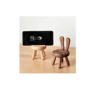 Hot Selling Elegant Style Handmade Acacia Wood Mobile Holder Stand Wooden Mobile Stand for <b>Promotional</b> Tableware - Product Image 5