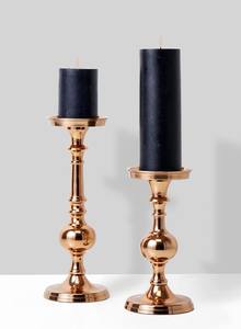 Bougeoirs de luxe en métal faits à la main avec logo personnalisé centre de table de mariage décoratif emballage personnalisé bougie en gros - Product Image 2