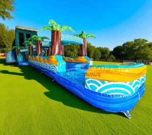 Tobogán Acuático Inflable para Interiores/Exteriores con Material de PVC para Resorts, Hoteles y Centros Comerciales - Product Image 2