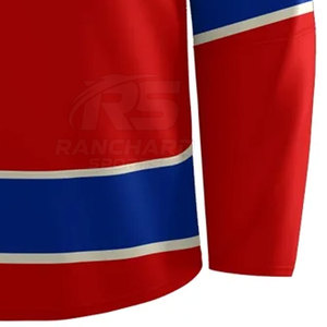 Breathable Lightweight <b>Ice</b> Hockey Jersey High Quality Custom Design 100% Polyester Quick Dry Eco-Friendly Men's Adult - Product Image 5