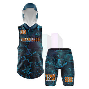Sports Wear Breathable Quick Dry Comfortable 7v7 <b>Compression</b> Uniform Set Made 100% Polyester Lightweight Durable Fabric Unisex - Product Image 2
