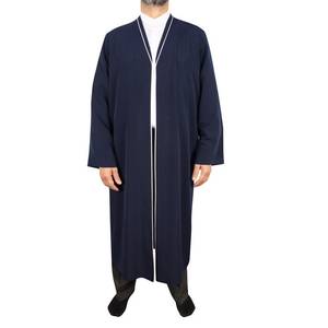 Prière d'hiver Jubbah pour hommes Manteau long Kurta islamique pour hommes avec timbre de prière brodé Robe d'imam pour musulmans - Product Image 4