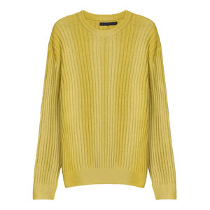 Prix de gros Cardigan femme tricoté à manches longues décontracté avec logo frontal, pulls d'automne de haute qualité en nylon/acrylique - Product Image 1