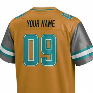 Camiseta de Fútbol Americano Clásica Retro de Malla Transpirable con Cuello en V para Adultos, Ropa Deportiva de Poliéster - Product Image 6