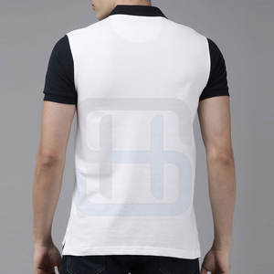 เสื้อยืดโปโลผู้ชายผ้าฝ้าย100% ระบายอากาศได้ดีพิมพ์ลายพิมพ์ลาย - Product Image 2