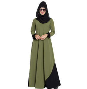 Abaya pour femmes, 100% matière pure, vente en gros, élégante, manches longues, confortable, coupe ample, quatre saisons, belle, traditionnelle, musulmane - Product Image 6