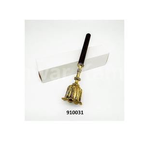 Éteignoir à bougie en laiton avec plaqué argent - Product Image 4