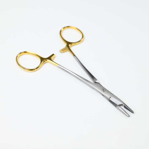 Porte-aiguilles vétérinaire Instrument chirurgical en acier inoxydable Soins aux animaux Haute précision Réglable Certifié CE Classe II Suture - Product Image 2