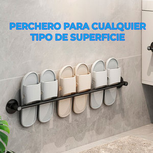 Appendiabiti Multifunzione in Acciaio Inox da 70cm, Utilizzabile Come Portasciugamani o Portascarpe per Organizzazione dell'Abbigliamento - Product Image 5