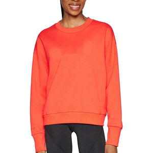 Sweat-shirt à capuche pour femmes, sweat-shirts oversize, style pull à épaules tombantes, coton lourd, streetwear - Product Image 1