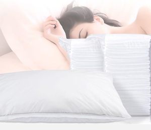 Fundas de almohada desechables Sábanas De Almohada portátiles Tamaño estándar para viajes Hoteles Hospital médico - Product Image 3