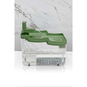 Silent Dark Green Plastic Cat & <b>Dog</b> <b>Water</b> <b>Dispenser</b> with Motion Sensor and 4L Capacity - Product Image 6