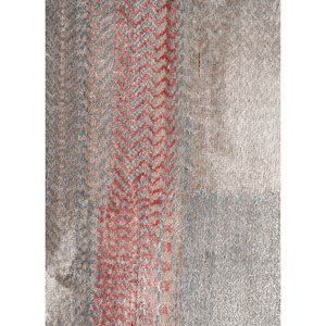 พรมแมนชาฮ่าสีน้ำเงินลายดอกไม้แบบนามธรรมทันสมัย ทำด้วยมือจากขนสัตว์ ไหมไผ่ และปอกระเจา กันลื่น ซักได้ เหมาะสำหรับบ้านและรถยนต์ สำหรับวัยรุ่น-Les-2948 - Product Image 3