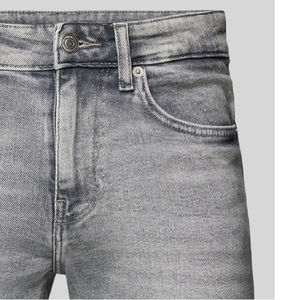 Pantalones cortos de mezclilla lavados con ácido para hombre Y2k Baggy Jeans Jorts OEM con servicio nuevo diseño 2025 pantalones cortos de mezclilla holgados personalizados para hombre Vintage - Product Image 4