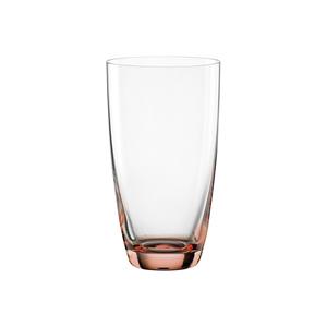 Juego de 6 Vasos BOHEMIA CRISTAL 'Viva Colori' para Bebidas Largas, Cristalería Elegante - Product Image 5