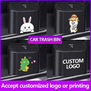 Hot Bán Xách Tay Trọng Lượng Nhẹ Cửa Mini Tự Động Xe Thùng Rác Bin Thùng Rác Có Thể Xe Nội Thất Phụ Kiện - Product Image 4