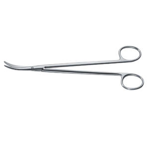Tijeras para Vesícula Biliar Thorek Feldman, Tijeras Quirúrgicas Curvas y Planas, Colecistectomía, Acero Inoxidable de Alta Calidad, Certificación CE, ORL - Product Image 1