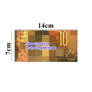 Tarjeta Coleccionable Personalizada de Astrónomo con Billete de Banco de Oro, 10 Billetes, Chapado en Oro, Tarjeta de <span class=keywords><strong>Sol</strong></span> de Plástico, Regalo Coleccionable - Product Image 3